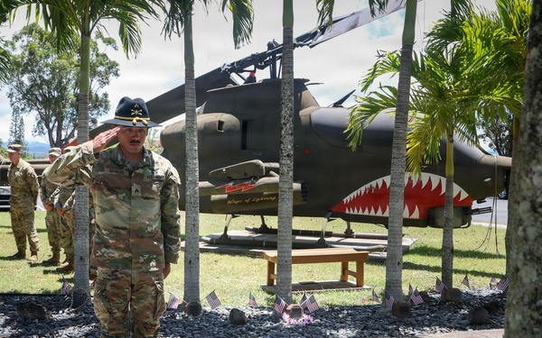 25th CAB holds Darkhorse 06 Remembrance Ceremony