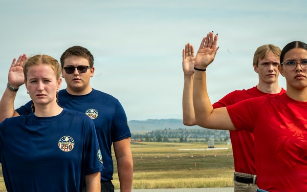 Billings Navy Week Enlistment Ceremony Welcomes the Next Generation of Sailors