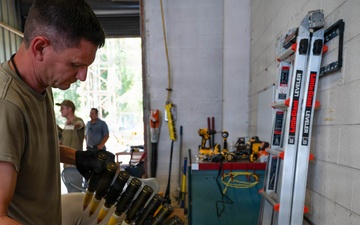 Photo of Airmen with the 116th Munitions Flight