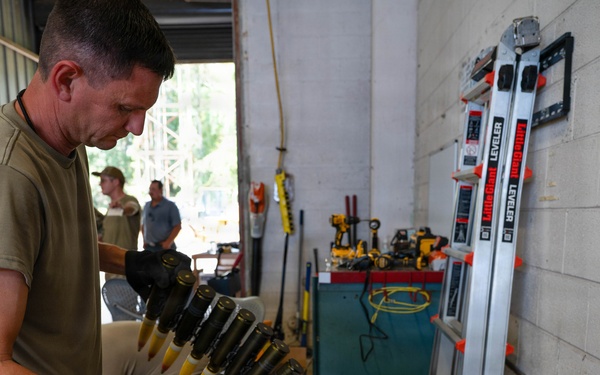 Photo of Airmen with the 116th Munitions Flight