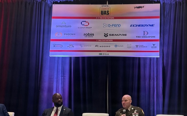 Brig. Gen. Ross speaks speaks at Counter-UAS Summit