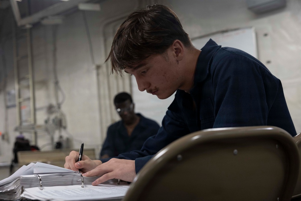 USS Bataan Craftsman Testing