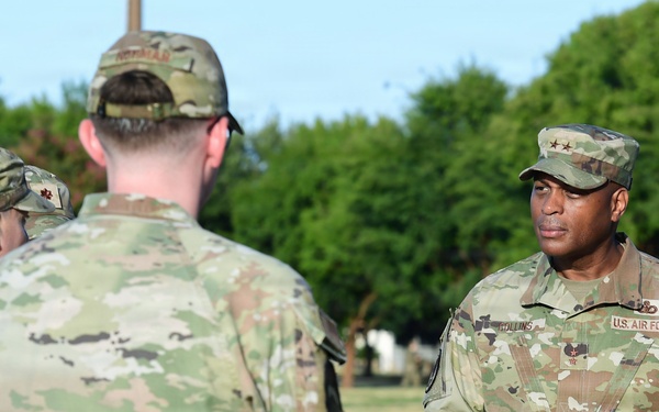 Agile, Lethal, Prepared: Maj. Gen. Collins Engages with Team Keesler