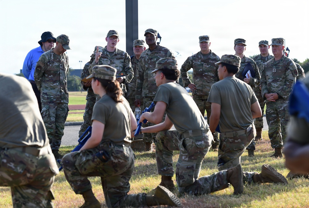 Agile, Lethal, Prepared: Maj. Gen. Collins Engages with Team Keesler