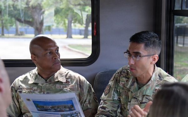 Agile, Lethal, Prepared: Maj. Gen. Collins Engages with Team Keesler