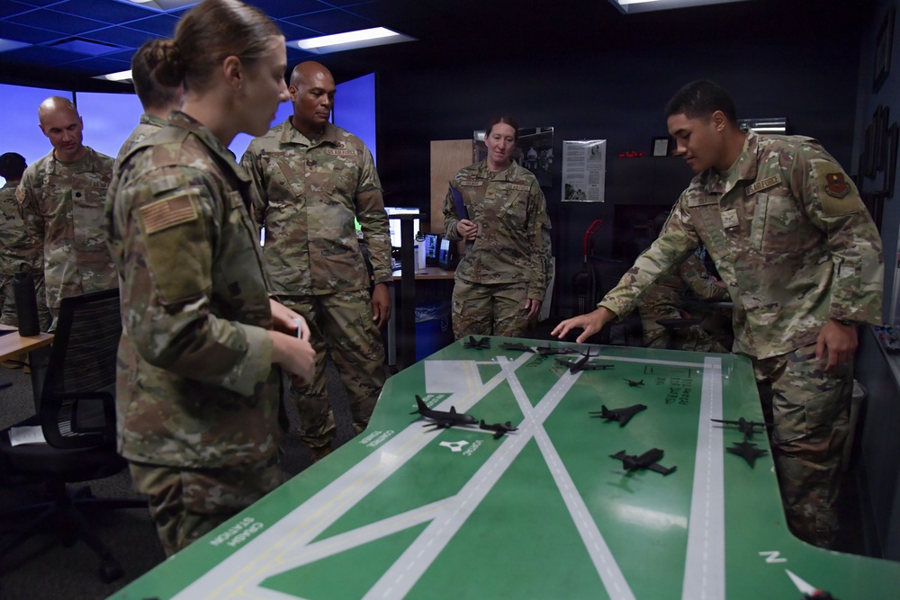 Agile, Lethal, Prepared: Maj. Gen. Collins Engages with Team Keesler