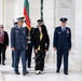 Bulgarian Air Force Commander Maj. Gen. Nikolay Rusev Participates in an Air Force Full Honors Wreath-Laying Ceremony at the Tomb of the Unknown Soldier