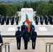 Bulgarian Air Force Commander Maj. Gen. Nikolay Rusev Participates in an Air Force Full Honors Wreath-Laying Ceremony at the Tomb of the Unknown Soldier