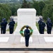 Bulgarian Air Force Commander Maj. Gen. Nikolay Rusev Participates in an Air Force Full Honors Wreath-Laying Ceremony at the Tomb of the Unknown Soldier