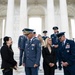 Bulgarian Air Force Commander Maj. Gen. Nikolay Rusev Participates in an Air Force Full Honors Wreath-Laying Ceremony at the Tomb of the Unknown Soldier