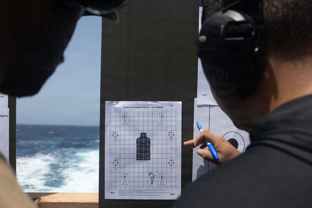 USS Gridley conducts live fire exercises