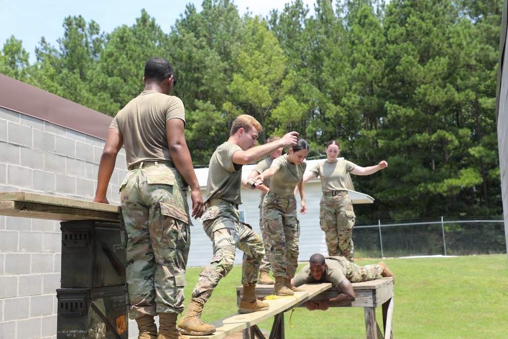 Building trust under time: 167th TSC takes on the Leadership Reaction Course