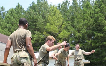 Building trust under time: 167th TSC takes on the Leadership Reaction Course