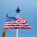 The U.S. Navy Blue Angels fly over the U.S. Coast Guard Cutter Barbara Mabrity’s national ensign