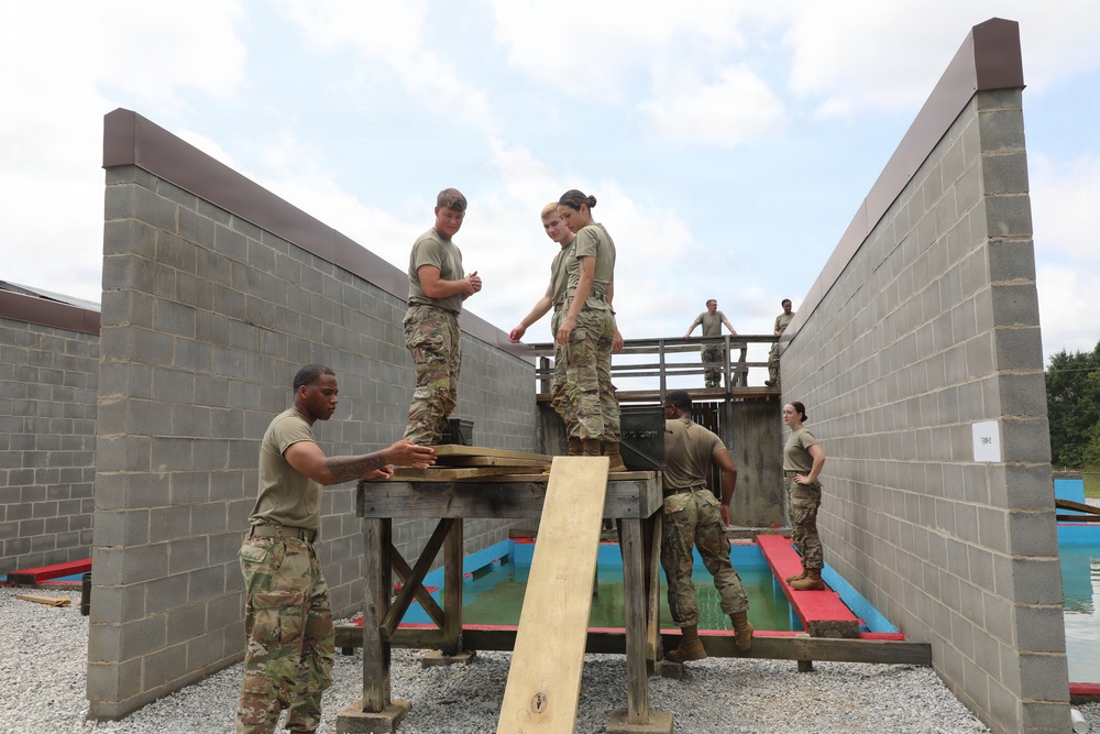 Building trust under time: 167th TSC takes on the Leadership Reaction Course