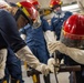 USS Theodore Roosevelt (CVN 71) conducts damage control drills