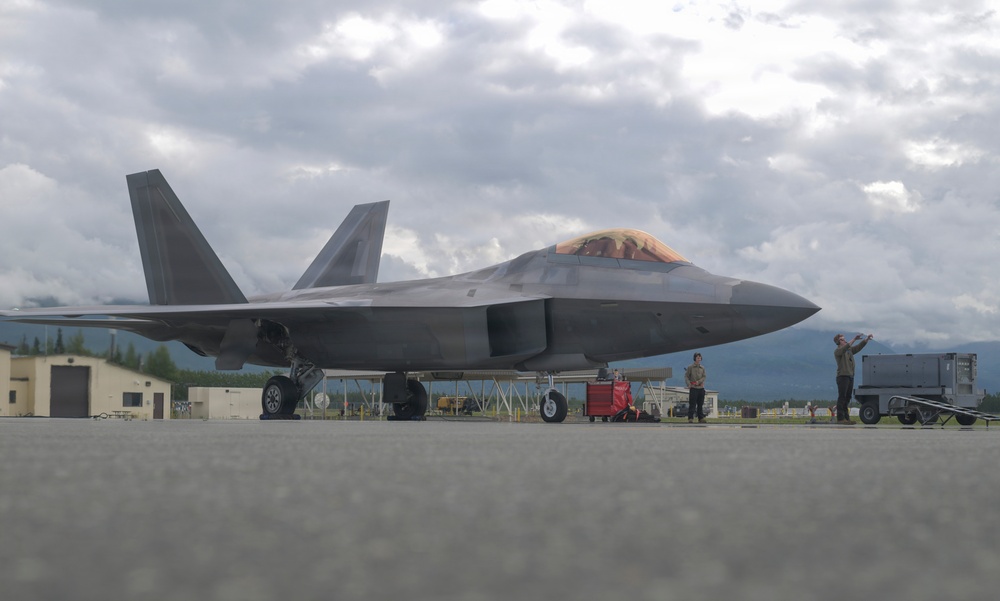JBER F-22 Raptors project readiness and lethality during RED FLAG-Alaska 26-3