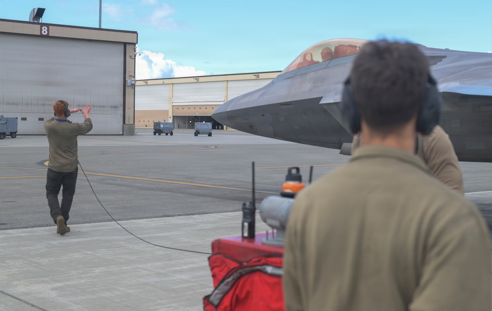JBER F-22 Raptors project readiness and lethality during RED FLAG-Alaska 26-3