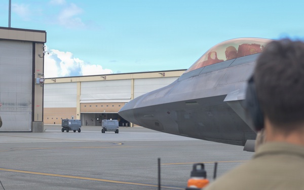 JBER F-22 Raptors project readiness and lethality during RED FLAG-Alaska 26-3