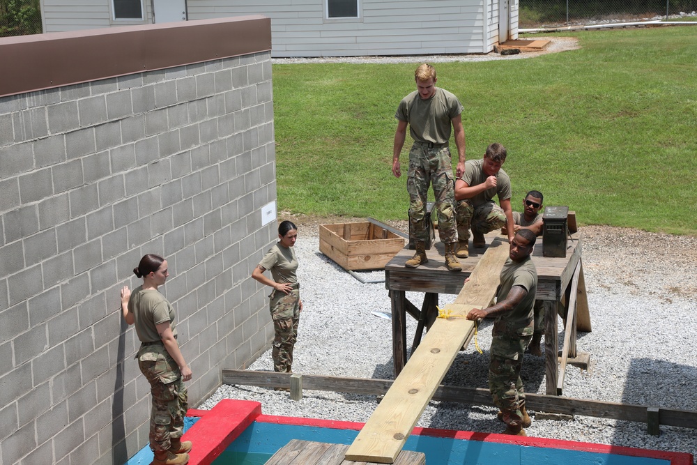 Building trust under time: 167th TSC takes on the Leadership Reaction Course