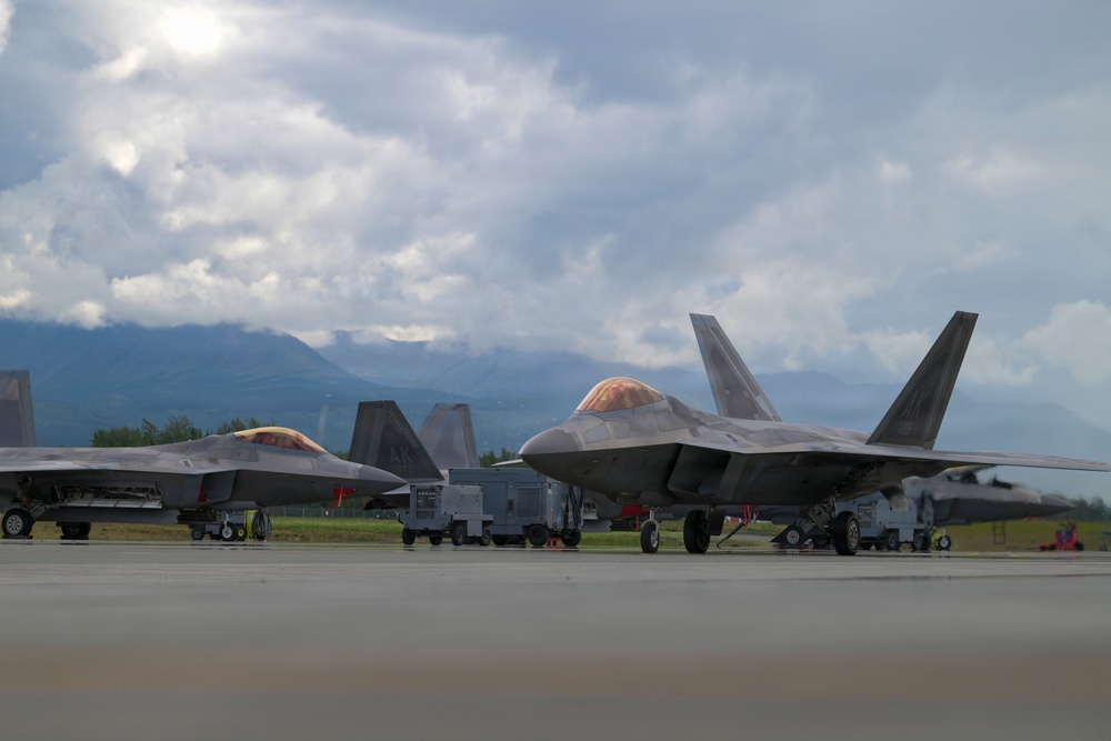 JBER F-22 Raptors project readiness and lethality during RED FLAG-Alaska 26-3