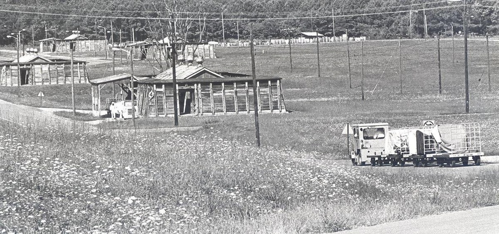 Historic photo of the rest house at Radford Ordnance Works.