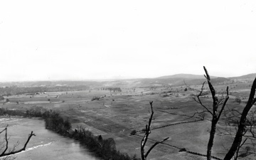 Historic photo of Radford Ordnance Works.