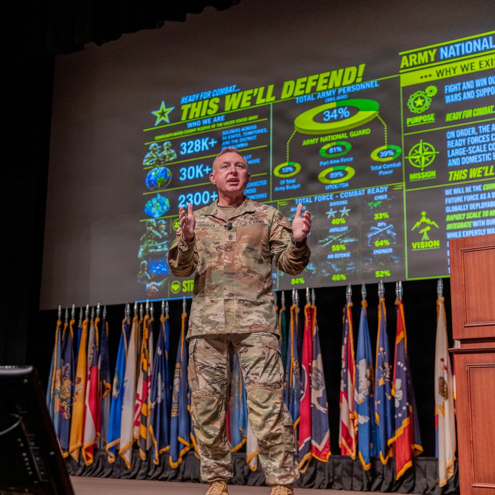 Director of the Army National Guard Addresses Pre-Command Course