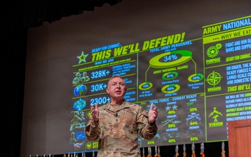 Director of the Army National Guard Addresses Pre-Command Course