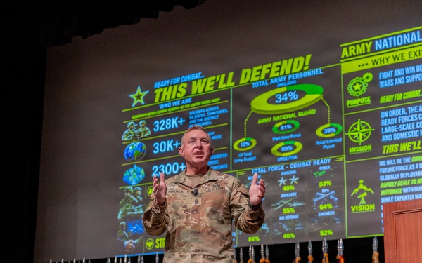 Director of the Army National Guard Addresses Pre-Command Course