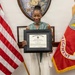 Yvonne M. Jones receives multiple awards at Wounded Warrior Regiment