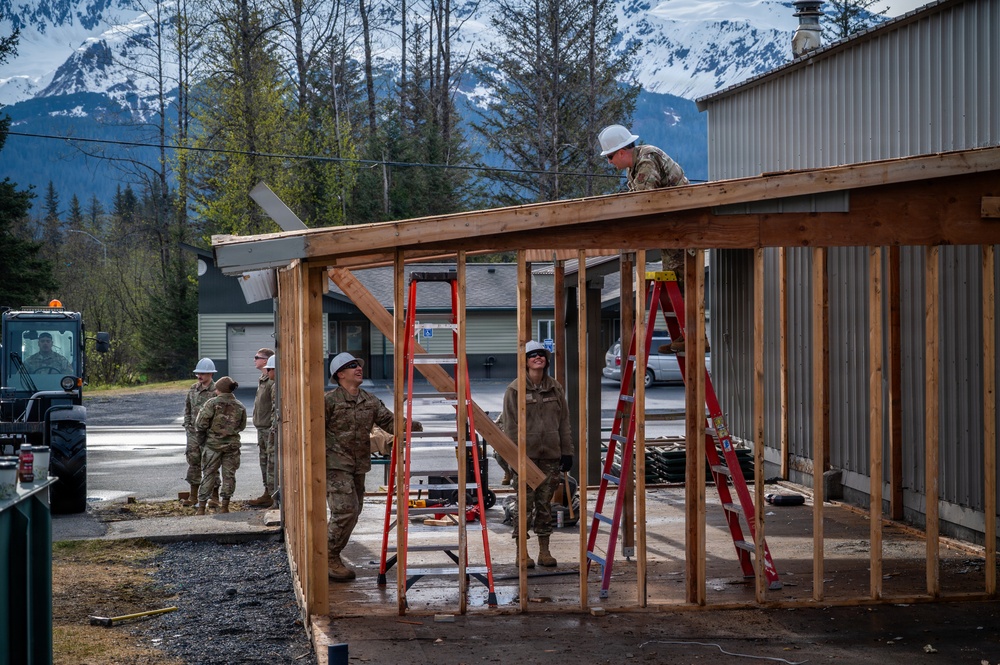 103d Civil Engineers complete field training in Alaska