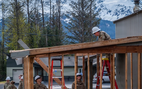 103d Civil Engineers complete field training in Alaska