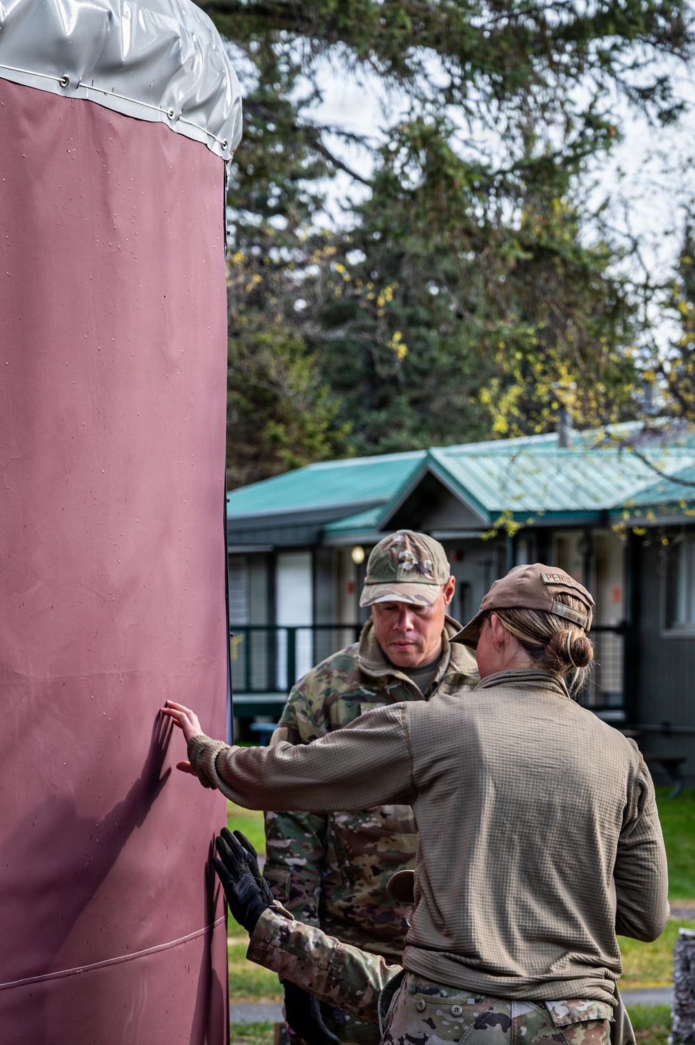 103d Civil Engineers complete field training in Alaska