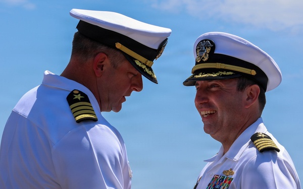 Maritime Expeditionary Security Squadon (MSRON) 5 Conduct Change of Command
