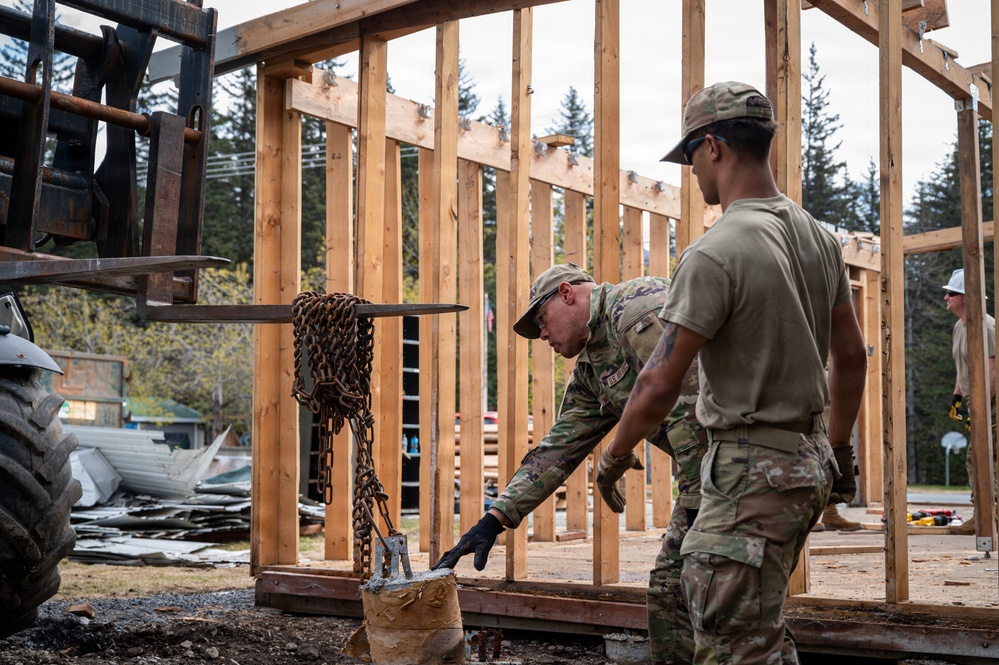 103d Civil Engineers complete field training in Alaska
