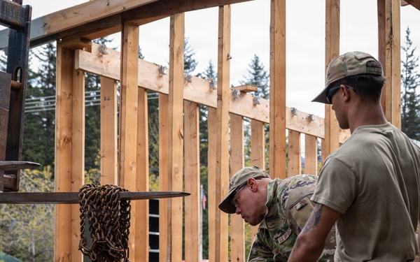 103d Civil Engineers complete field training in Alaska