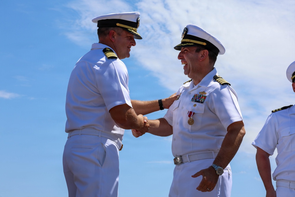 Maritime Expeditionary Security Squadon (MSRON) 5 Conduct Change of Command