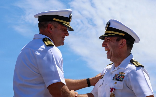 Maritime Expeditionary Security Squadon (MSRON) 5 Conduct Change of Command