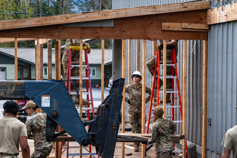 103d Civil Engineers complete field training in Alaska
