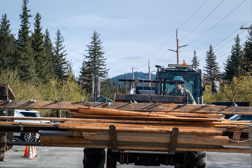 103d Civil Engineers complete field training in Alaska
