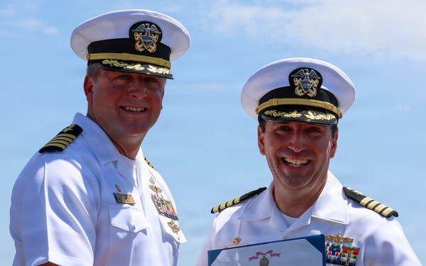 Maritime Expeditionary Security Squadon (MSRON) 5 Conduct Change of Command