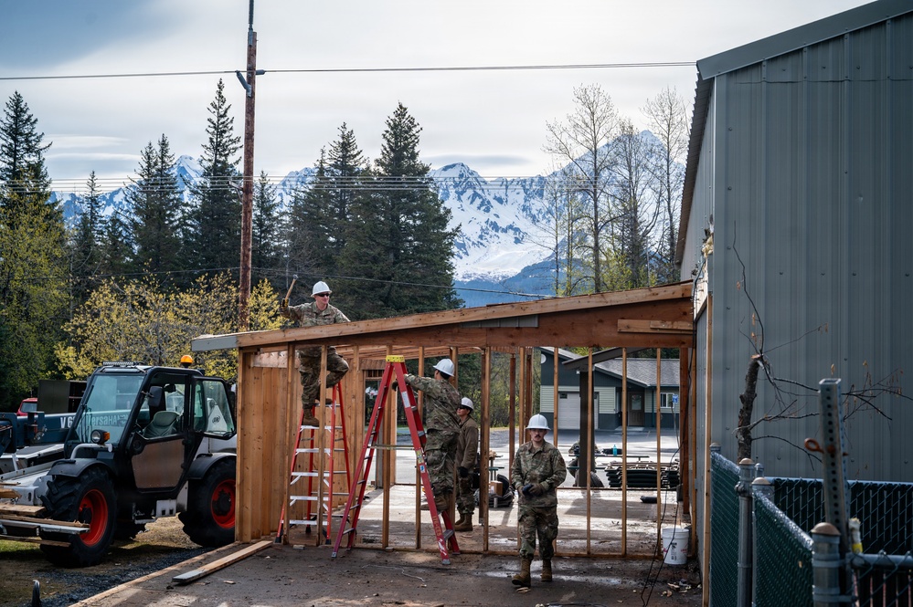 103d Civil Engineers complete field training in Alaska