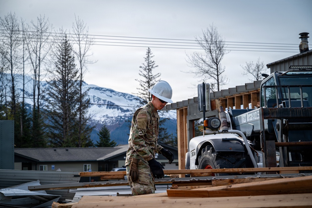 103d Civil Engineers complete field training in Alaska