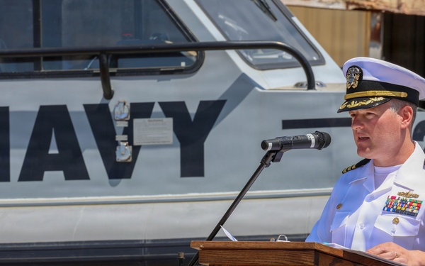 Maritime Expeditionary Security Squadon (MSRON) 5 Conduct Change of Command