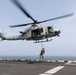 11th MEU Marines Conduct Fast-Rope Training Aboard USS Boxer
