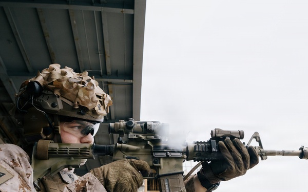 11th MEU Marines, Sailors Conduct Combat Marksmanship Training Aboard USS Boxer