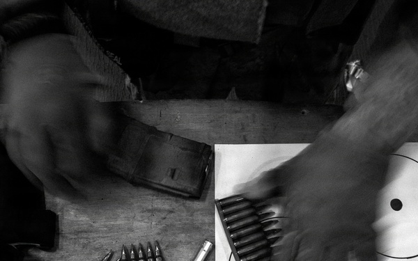 11th MEU Marines, Sailors Conduct Combat Marksmanship Training Aboard USS Boxer
