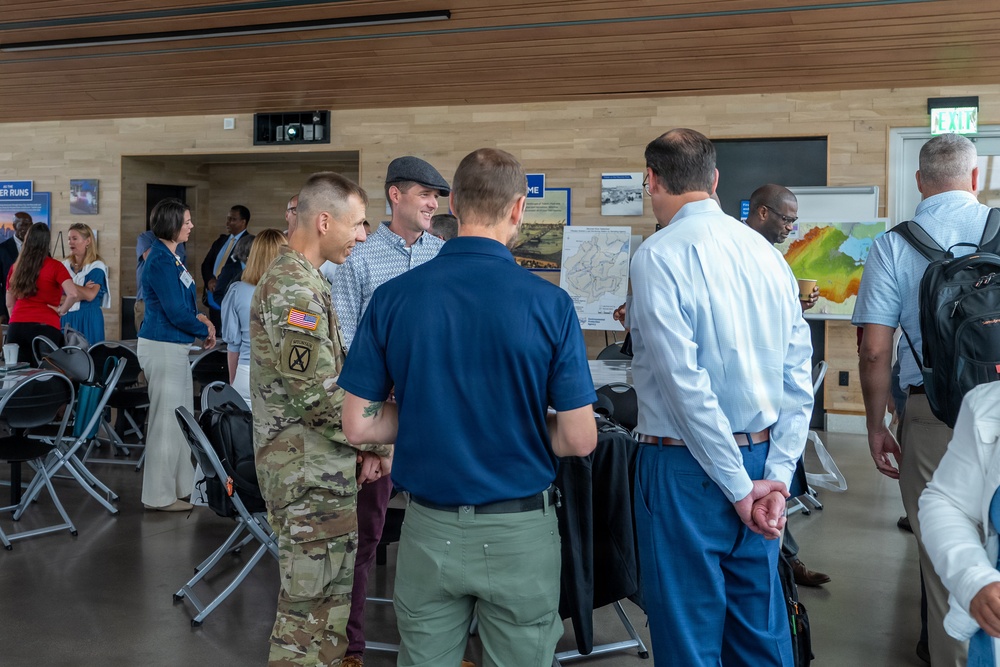 Buffalo District Commander Lt. Col. Anderson's AOR Tour Stops at the Western Lake Erie Basin Meeting