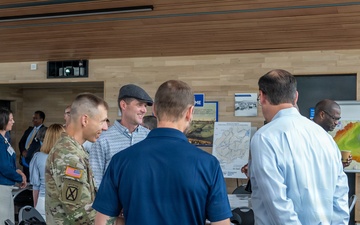 Buffalo District Commander Lt. Col. Anderson's AOR Tour Stops at the Western Lake Erie Basin Meeting